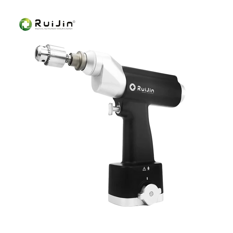 Orthopedic Surgical Instruments Properties Drill Machine With Silver / Black