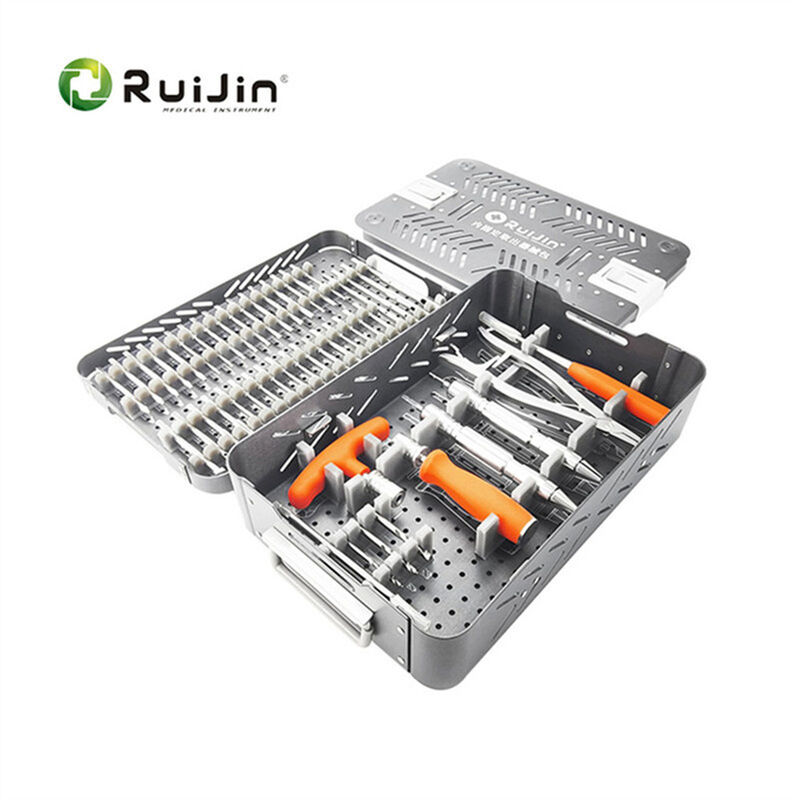 Stainless Steel Medical Instrument Set Orthopedic Surgical Instruments and Forceps Designed for Optimal Surgical Results